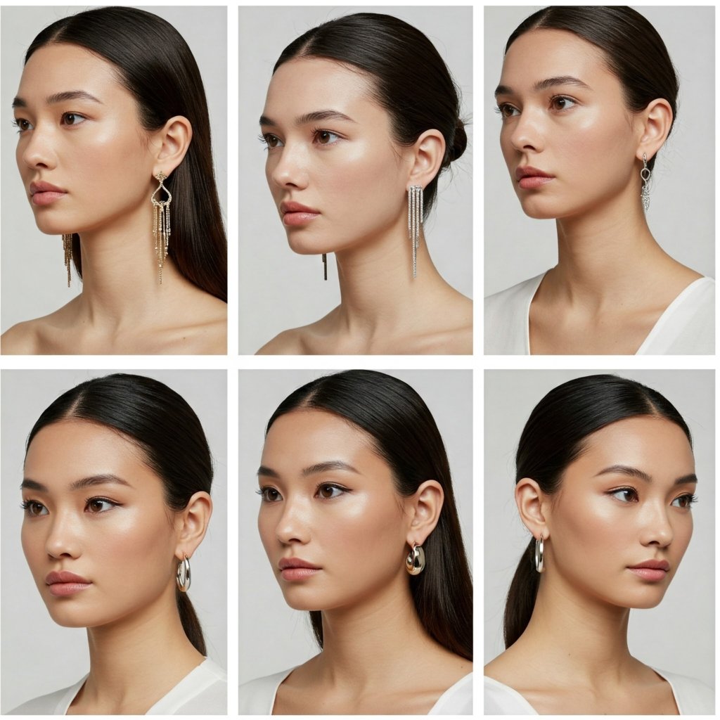 face shape for earrings