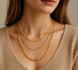 How to Wear a Mix of Necklaces Without Looking Overdone