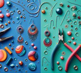 HOW I MAKE MY CLIP-ON EARRINGS – converting regular earrings into clipons
