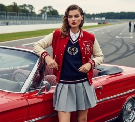 Jisoo Leads Tommy Hilfiger’s “Racing Club” Campaign Blending Preppy Style with Automotive Heritage