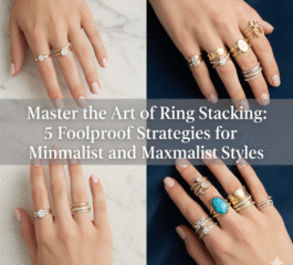 Master the Art of Ring Stacking: 5 Foolproof Strategies for Minimalist and Maximalist Styles