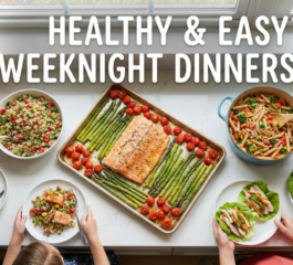 05 Healthy and Easy Recipes for Quick Weeknight Dinners That Everyone Will Love