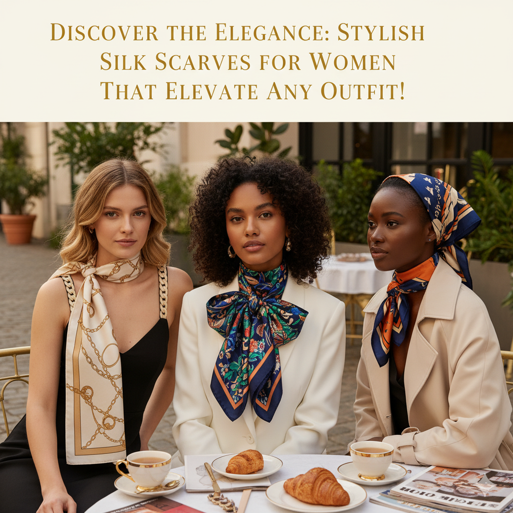 Discover the Elegance Stylish Silk Scarves for Women That Elevate Any Outfit!