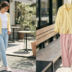 How to Wear Butter Yellow and Soft Pink in Casual Looks