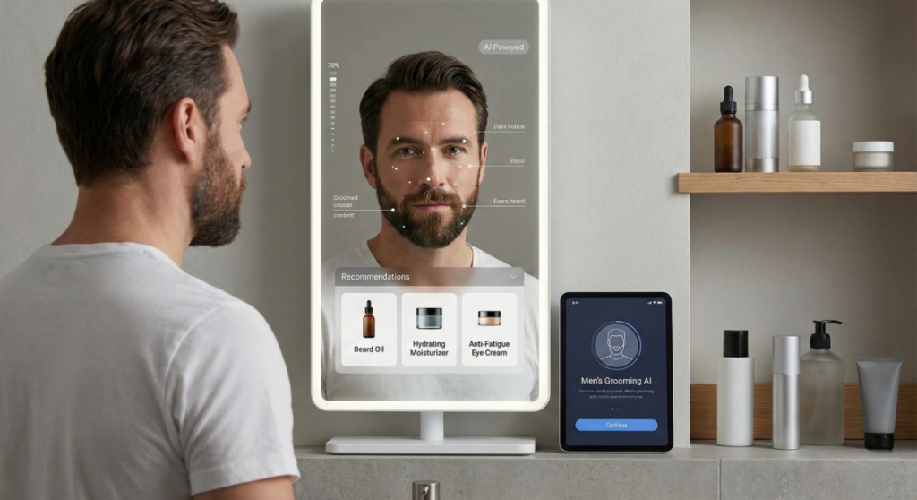 Role of AI in Men’s Beauty