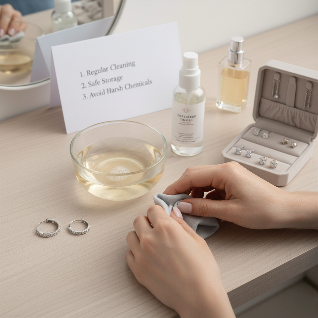 The Maintenance and Care of Hypoallergenic Earrings