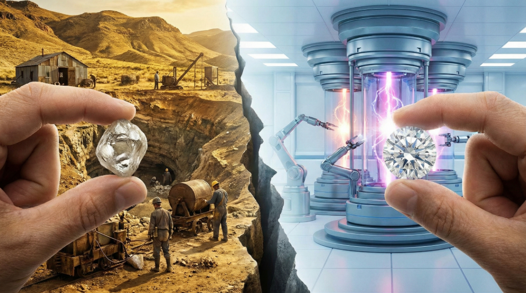 Natural Diamond Story Faces Pressure as Lab-Created Stones Gain Ground