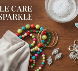 Simple care keeps costume jewelry sparkling and prolongs the use of inexpensive pieces.